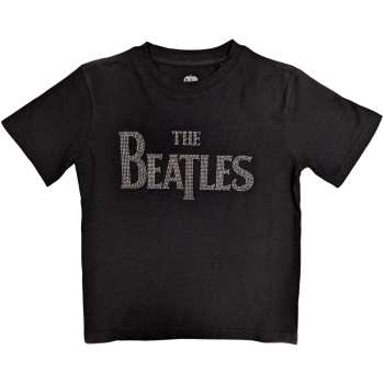 Merch The Beatles: Per bambini Embellished Maglietta Drop T