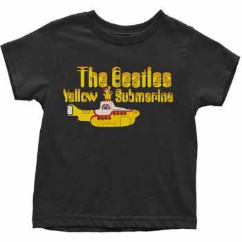 Merch The Beatles: Per bambini Toddler Maglietta Yellow Submarine Logo The Beatles & Sub 