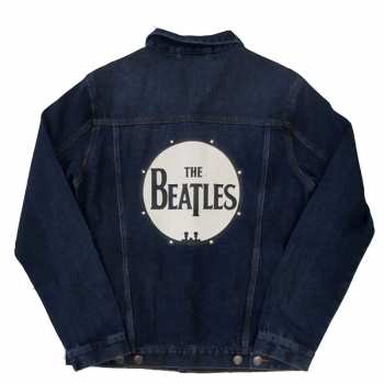 Merce The Beatles: Džínová Bunda Drum Logo The Beatles  S