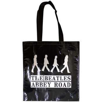 Merce The Beatles: The Beatles Eco Shopper: Abbey Road Sign (black)