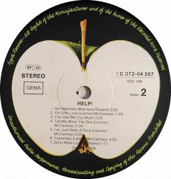 LP The Beatles: Help!