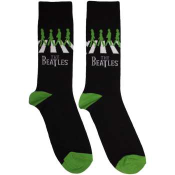 Merce The Beatles: The Beatles Unisex Ankle Socks: Abbey Road Crossing (black) (uk Size 6 - 11) UK Size 6 - 11