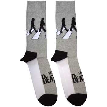 Merce The Beatles: The Beatles Unisex Ankle Socks: Abbey Road Silhouettes (grey) (uk Size 4 - 7) 36 - 42