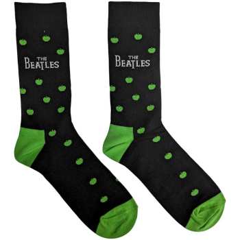 Merce The Beatles: The Beatles Unisex Ankle Socks: Drop T & Apples (uk Size 6 - 11) UK Size 6 - 11