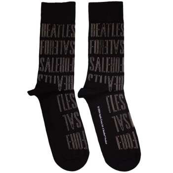Merce The Beatles: The Beatles  Ankle Socks: For Sale Text Outlines Repeat