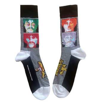 Merch The Beatles: Calzini alla caviglia Sea Of Science Faces Colour