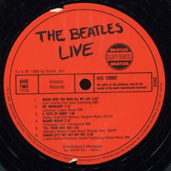 2LP The Beatles: Live At The Star-Club In Hamburg Germany