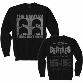 Merch The Beatles: Long Sleeve Maglietta Hard Days Night