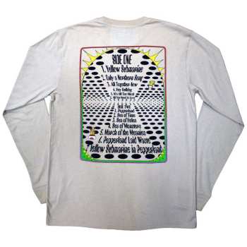 Merce The Beatles: The Beatles Unisex Long Sleeve T-shirt: Yellow Submarine Tracklist (back Print) (small) S