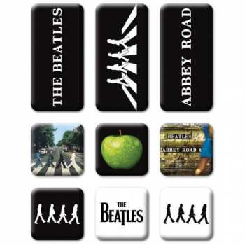 Merch The Beatles: Magnete da frigo Set Abbey Road