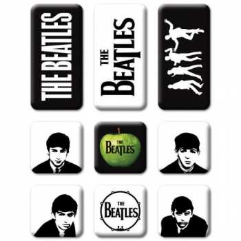 Merce The Beatles: Magnet Na Ledničku Set Classic Icons