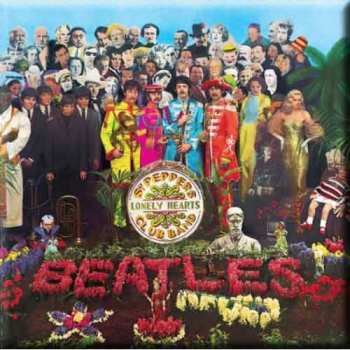 Merch The Beatles: Magnete da frigo Sgt Pepper