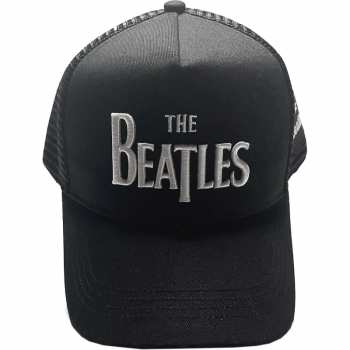 Merce The Beatles: The Beatles Unisex Mesh Back Cap: Drop T Logo & Apple