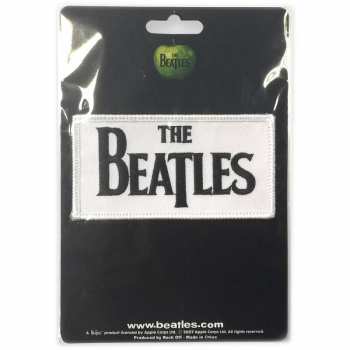 Merce The Beatles: Nášivka Drop T Logo The Beatles