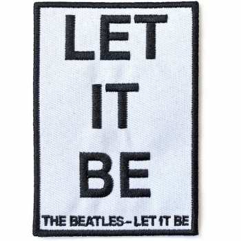 Merce The Beatles: Nášivka Let It Be