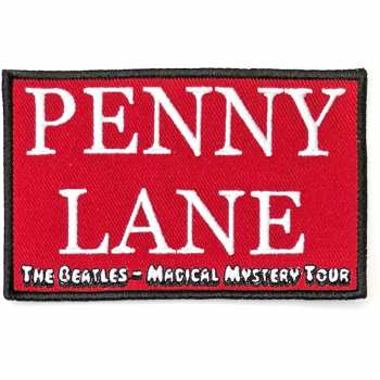 Merch The Beatles: Applicazione Penny Lane Red 