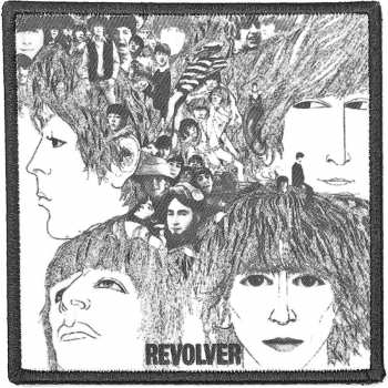 Merce The Beatles: Nášivka Revolver Album Cover