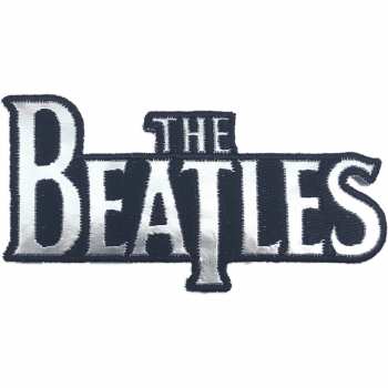 Merch The Beatles: Applicazione Silver Drop T Logo The Beatles