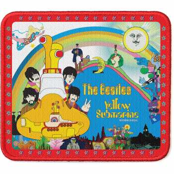 Merch The Beatles: Applicazione Yellow Submarine Stars Border 