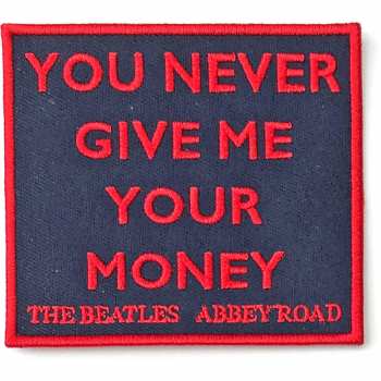 Merch The Beatles: Applicazione Your Never Give Me Your Money 
