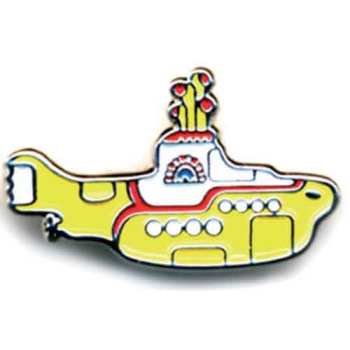 Merce The Beatles: The Beatles Pin Badge: Yellow Submarine