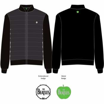 Merce The Beatles: Quilted Jacket Drum Logo The Beatles  S