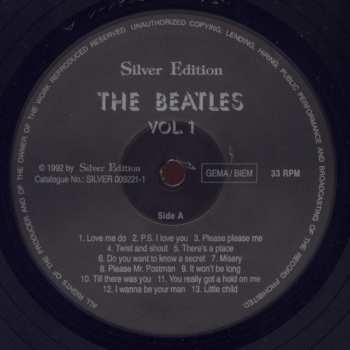 2LP The Beatles: Silver Edition Volume 1 & 2