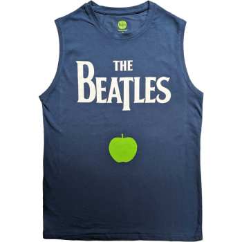 Merch The Beatles: Tank Maglietta Drop T Logo The Beatles & Apple