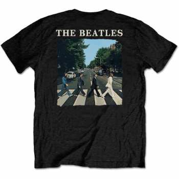 Merce The Beatles: Tričko Abbey Road & Logo The Beatles  S