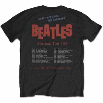 Merce The Beatles: Tričko American Tour 1964  S