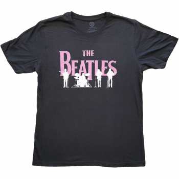 Merch The Beatles: Maglietta Band Silhouettes 