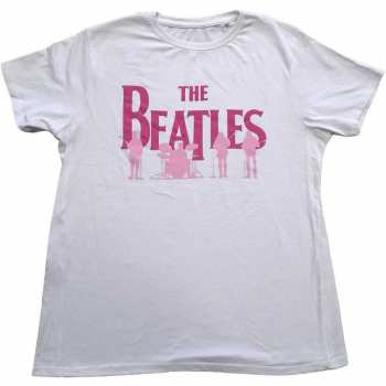 Merce The Beatles: Tričko Band Silhouettes  S