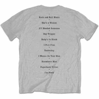 Merce The Beatles: Tričko Budokan Set List  S