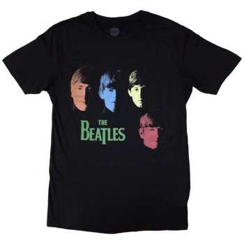 Merch The Beatles: Maglietta Colour Faces