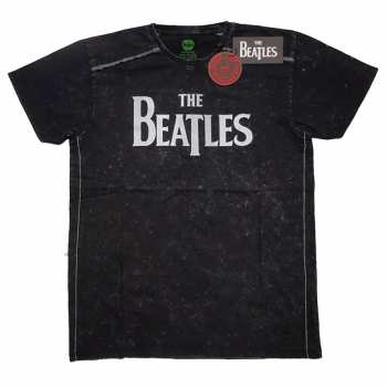 Merch The Beatles: Maglietta Drop T Logo The Beatles 