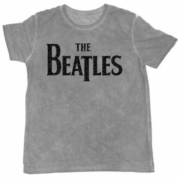 Merch The Beatles: Maglietta Drop T Logo The Beatles 