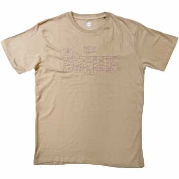 Merce The Beatles: The Beatles Unisex T-shirt: Drop T Logo (embroidered) (small) S