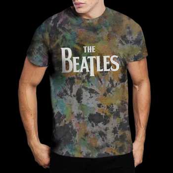 Merch The Beatles: Maglietta Drop T Logo The Beatles 