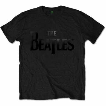 Merch The Beatles: Maglietta Drop T Logo The Beatles 