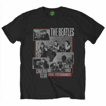 Merce The Beatles: Tričko Final Performance  S