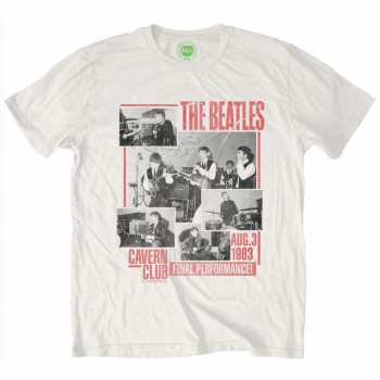 Merce The Beatles: Tričko Final Performance  S