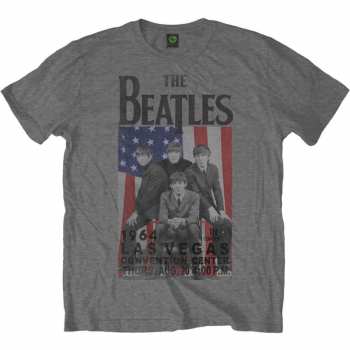 Merce The Beatles: Tričko Flag/vegas  S
