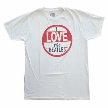 Merch The Beatles: Maglietta I Love 