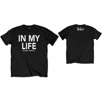 Merce The Beatles: Tričko In My Life  L