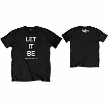 Merce The Beatles: Tričko Let It Be  S
