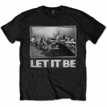Merch The Beatles: Maglietta Let It Be Studio 