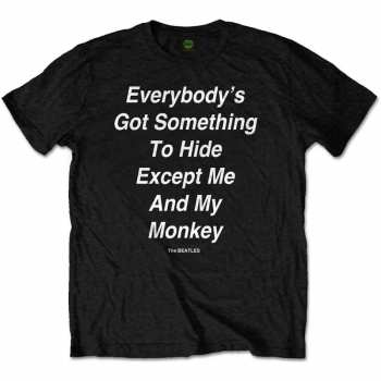 Merch The Beatles: Maglietta Me And My Monkey 