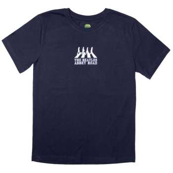 Merch The Beatles: Maglietta Mini Abbey Road Crossing Silhouette