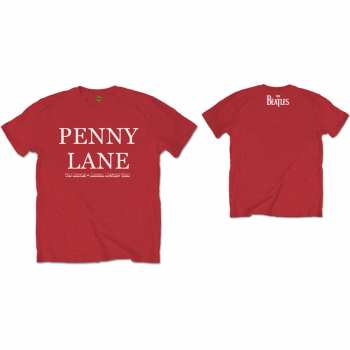 Merce The Beatles: Tričko Penny Lane  M