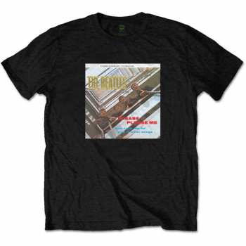 Merch The Beatles: Maglietta Please Please Me Gold 